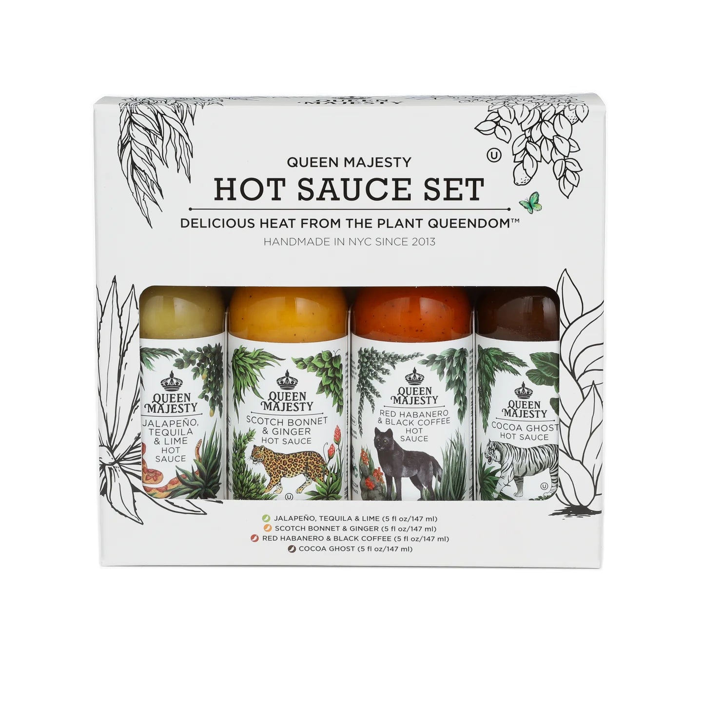 Queen Majesty Hot Sauce Set Geschenkbox